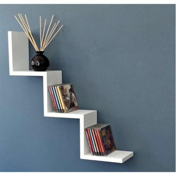 وحدة أرفف - أبيض ام دي اف