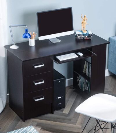 مكتب - أسود ام دي اف