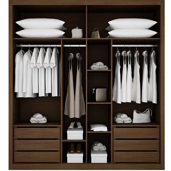 دريسينج رووم مفتوح  خشب أم دي أف C.D16