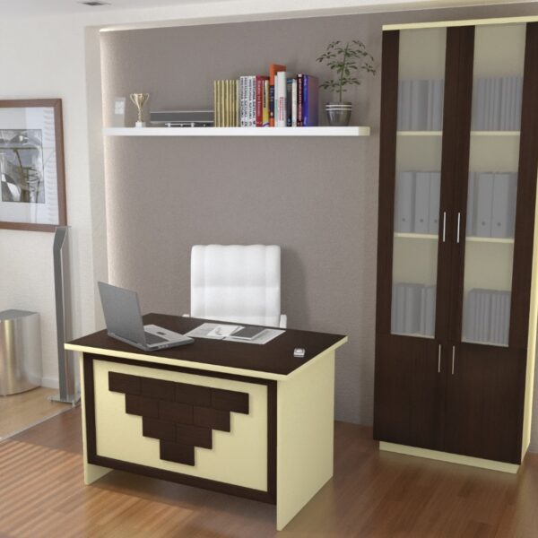 مكتب موظف 2درج وضلفة - كود: JO.10