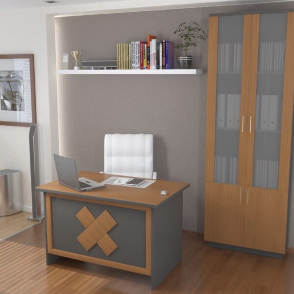 مكتب موظف 2درج وضلفة - كود: JO.11