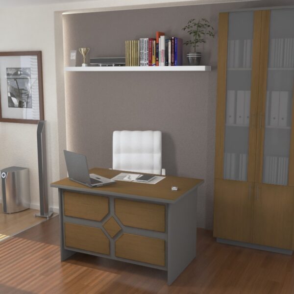 مكتب موظف 2درج وضلفة - كود: JO.05