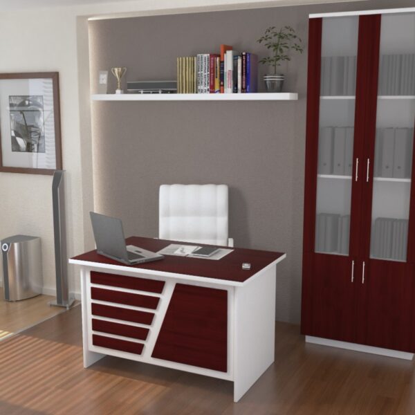 مكتب موظف 2درج وضلفة - كود: JO.12